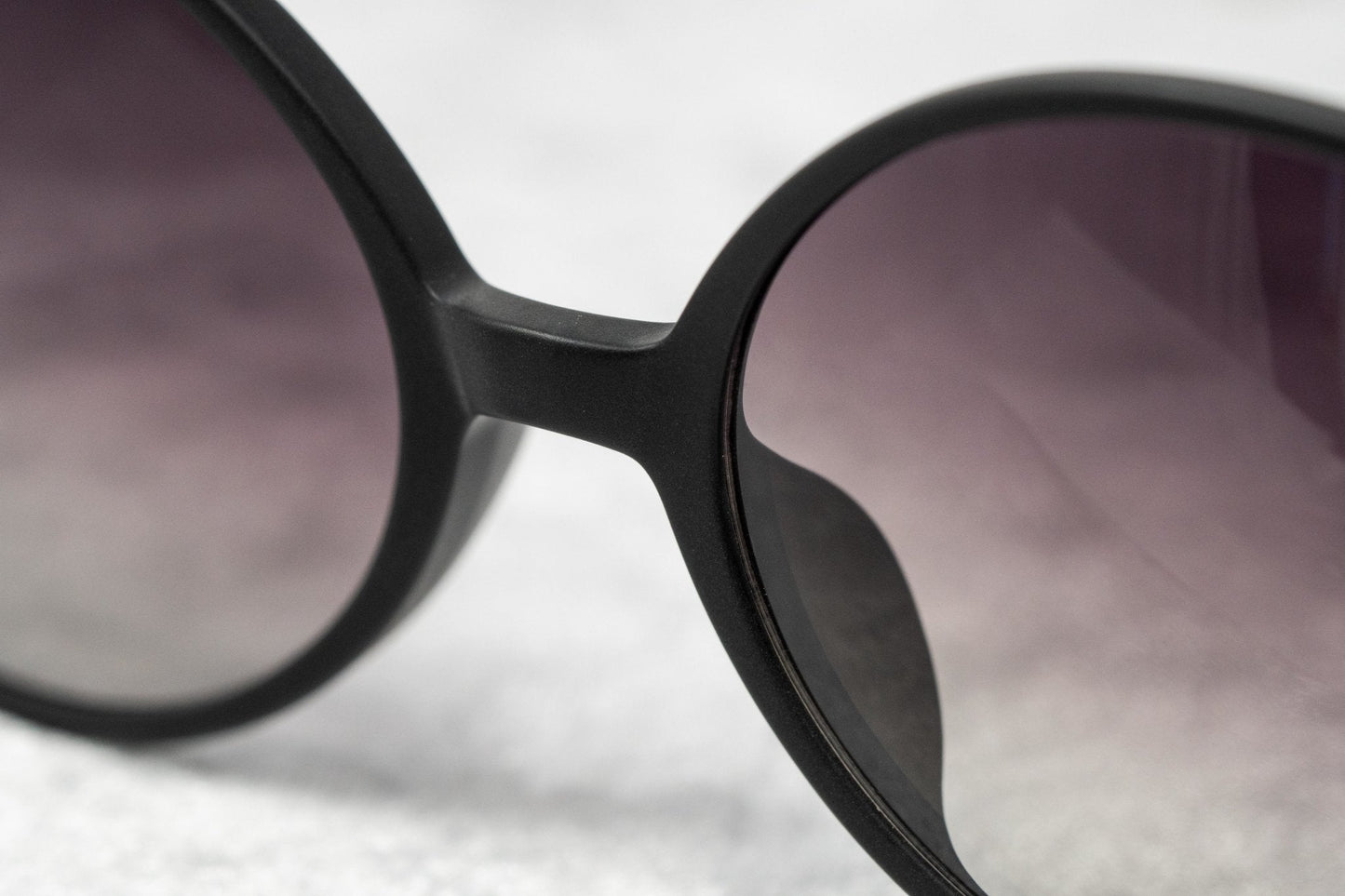 Ann Demeulemeester Unisex Sunglasses Oval Black and Grey
