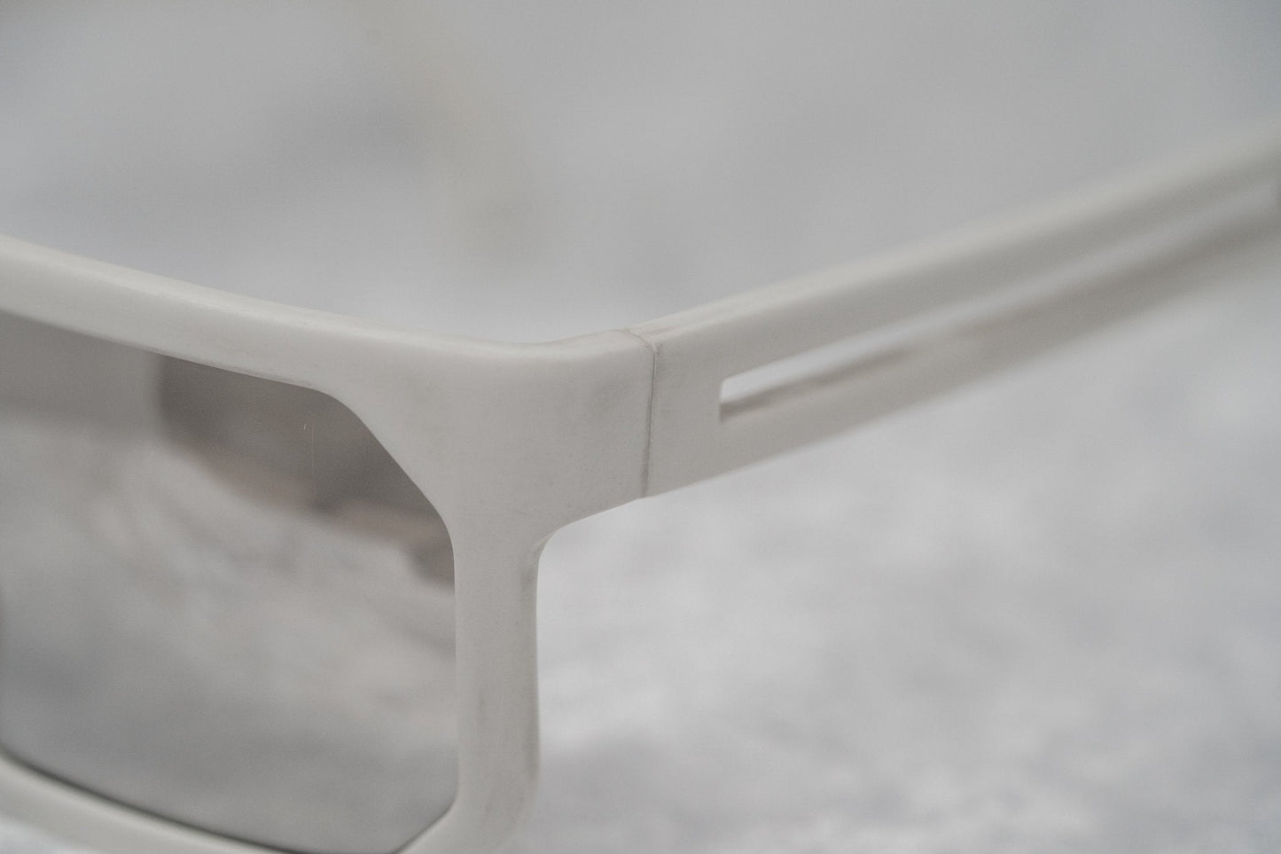 Boris Bidjan Saberi Men's Sunglasses Rectangular White BBS1C1SUN
