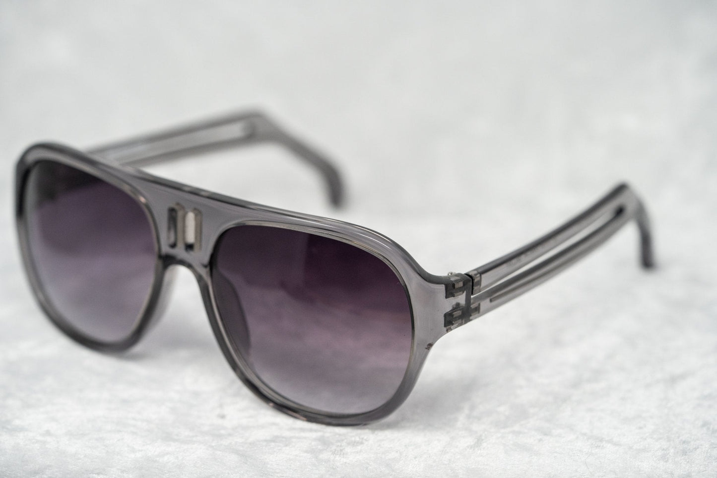 Boris Bidjan Saberi Sunglasses Translucent Slate and Purple