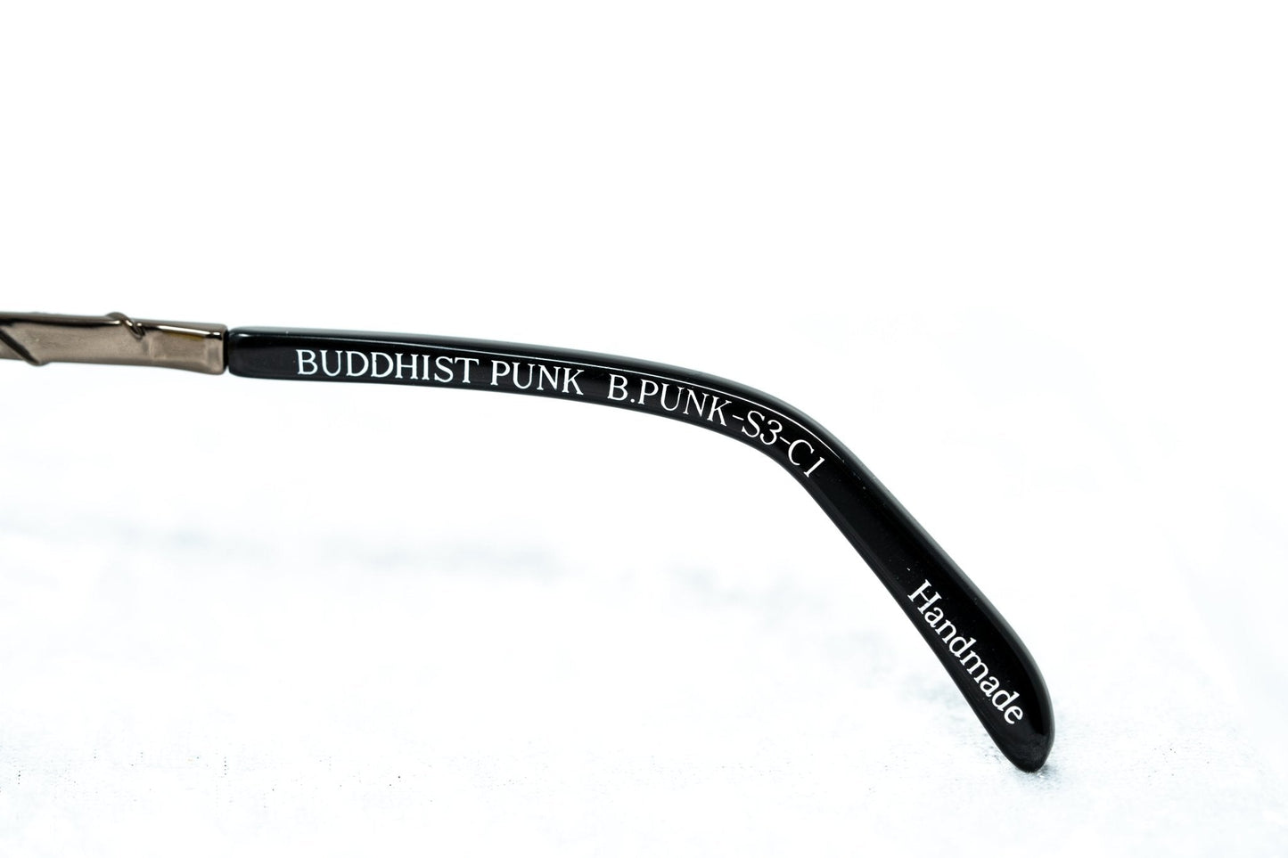 Buddhist Punk Sunglasses Rectangular Gold and Yellow
