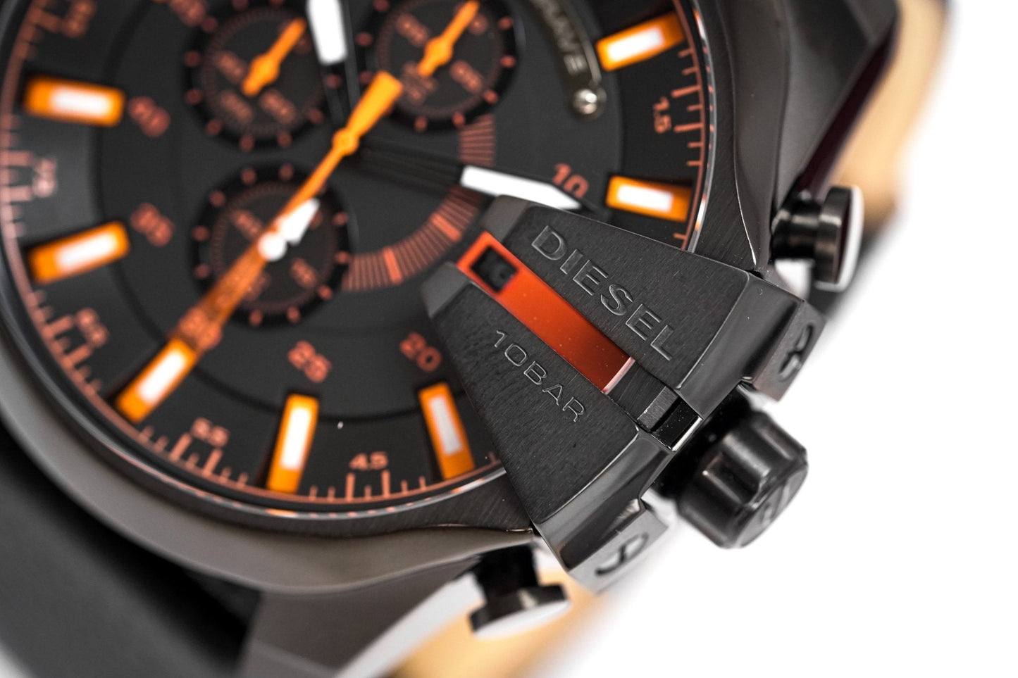 Diesel Men's Chronograph Watch Mega Chief Black