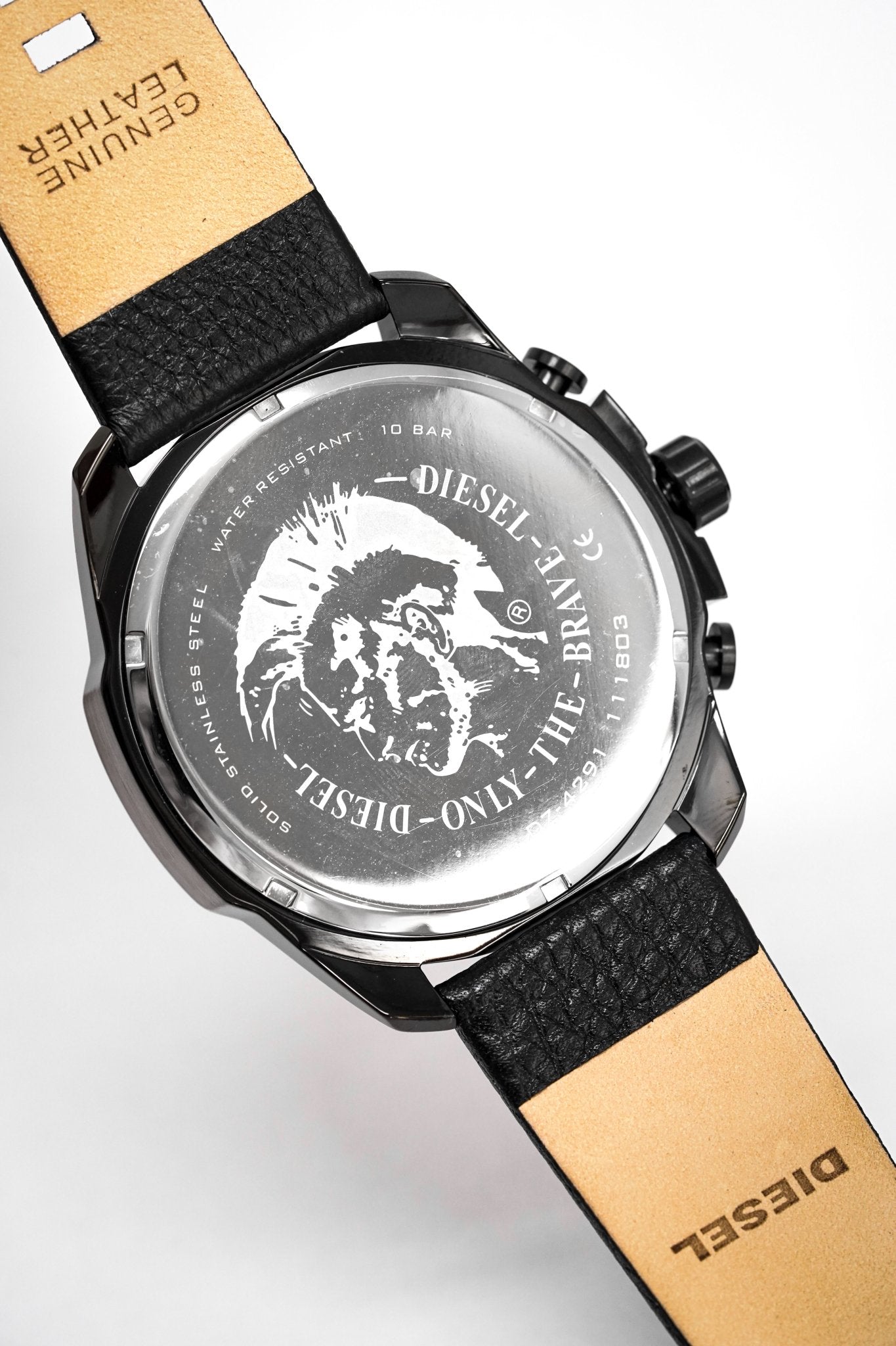 Diesel Men's Chronograph Watch Mega Chief Black
