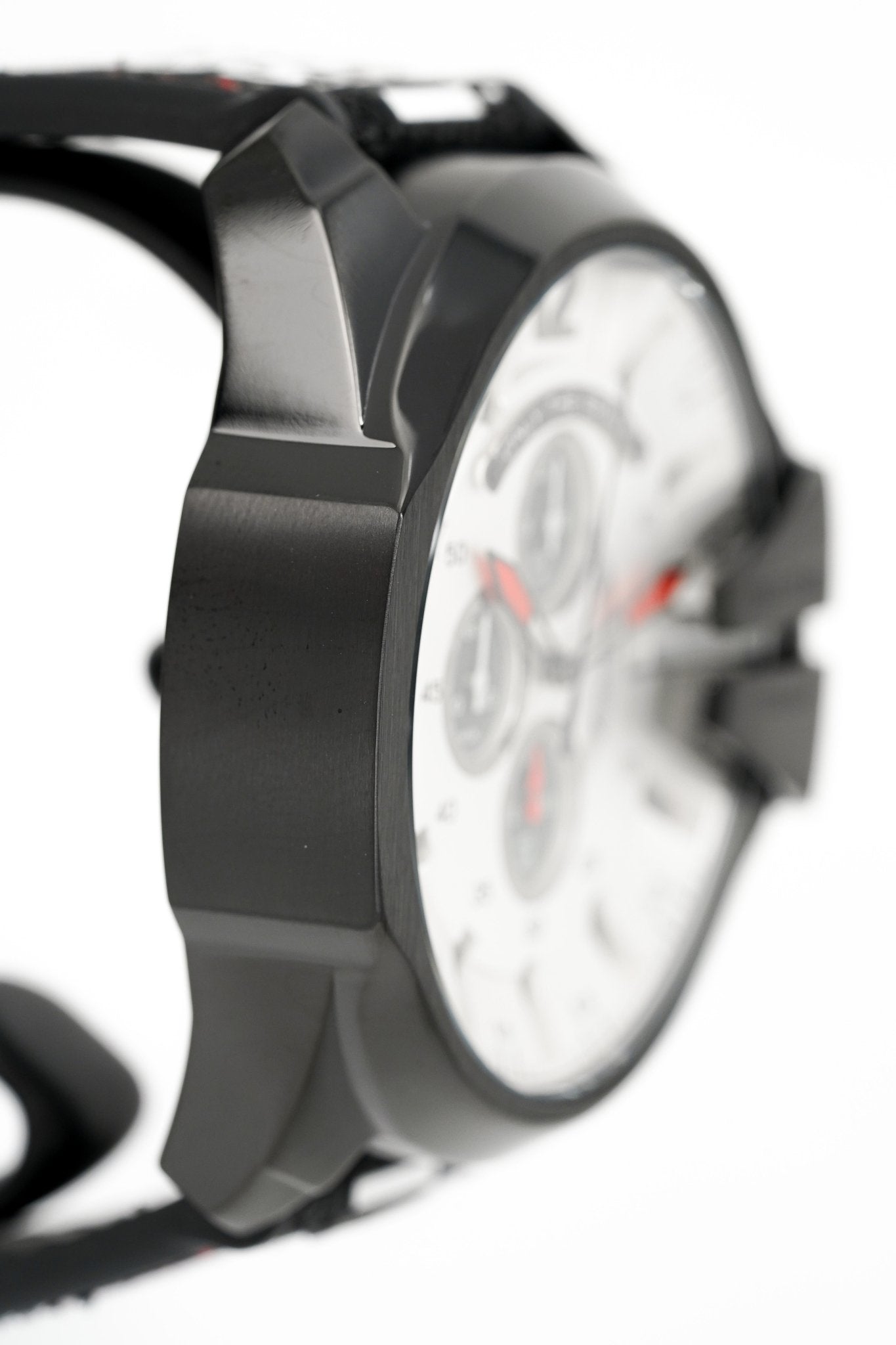 Diesel Men's Chronograph Watch Mega Chief Black Grey DZ4512
