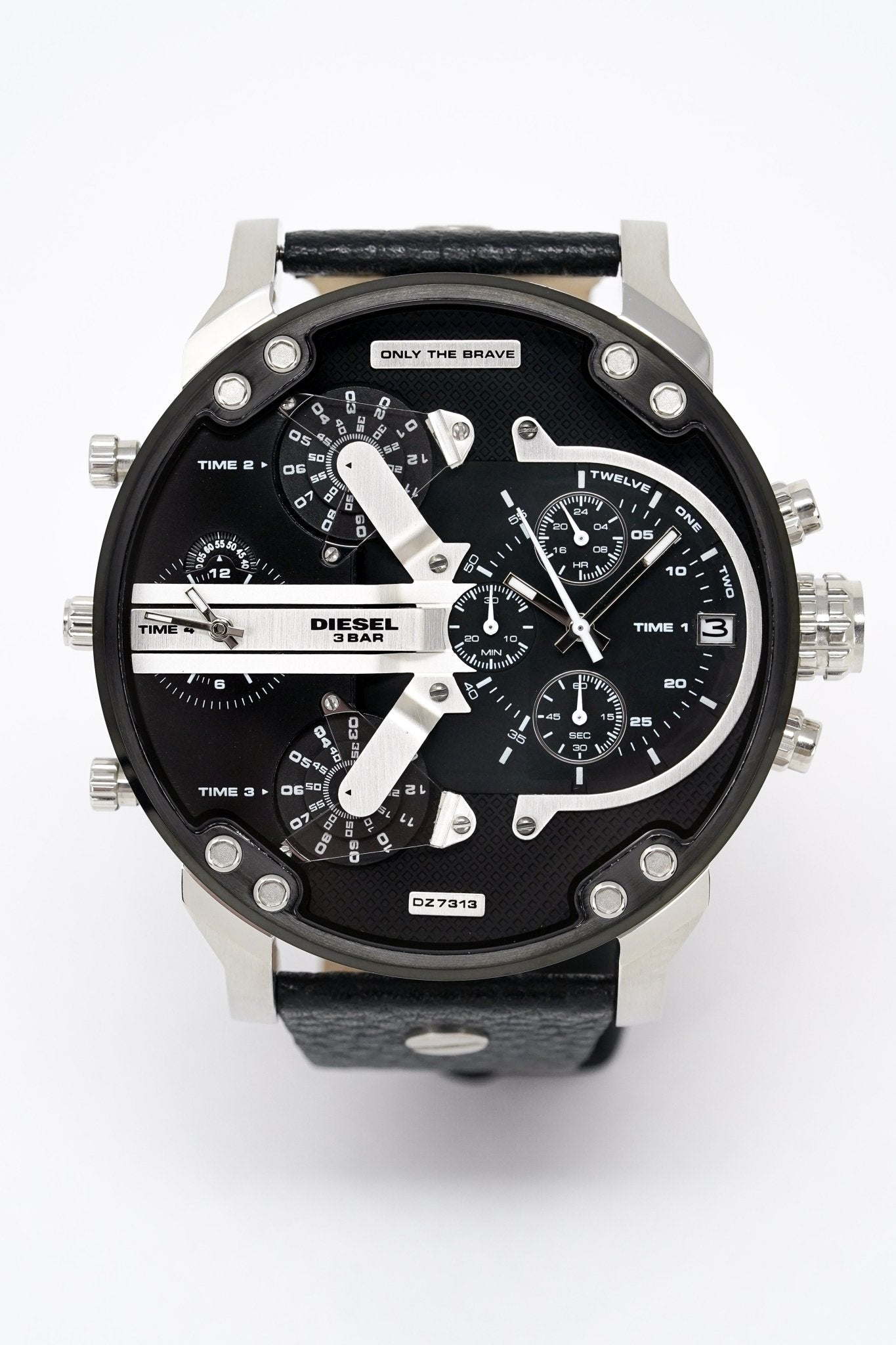 Diesel Men's Chronograph Watch Mr Daddy 2.0 Black