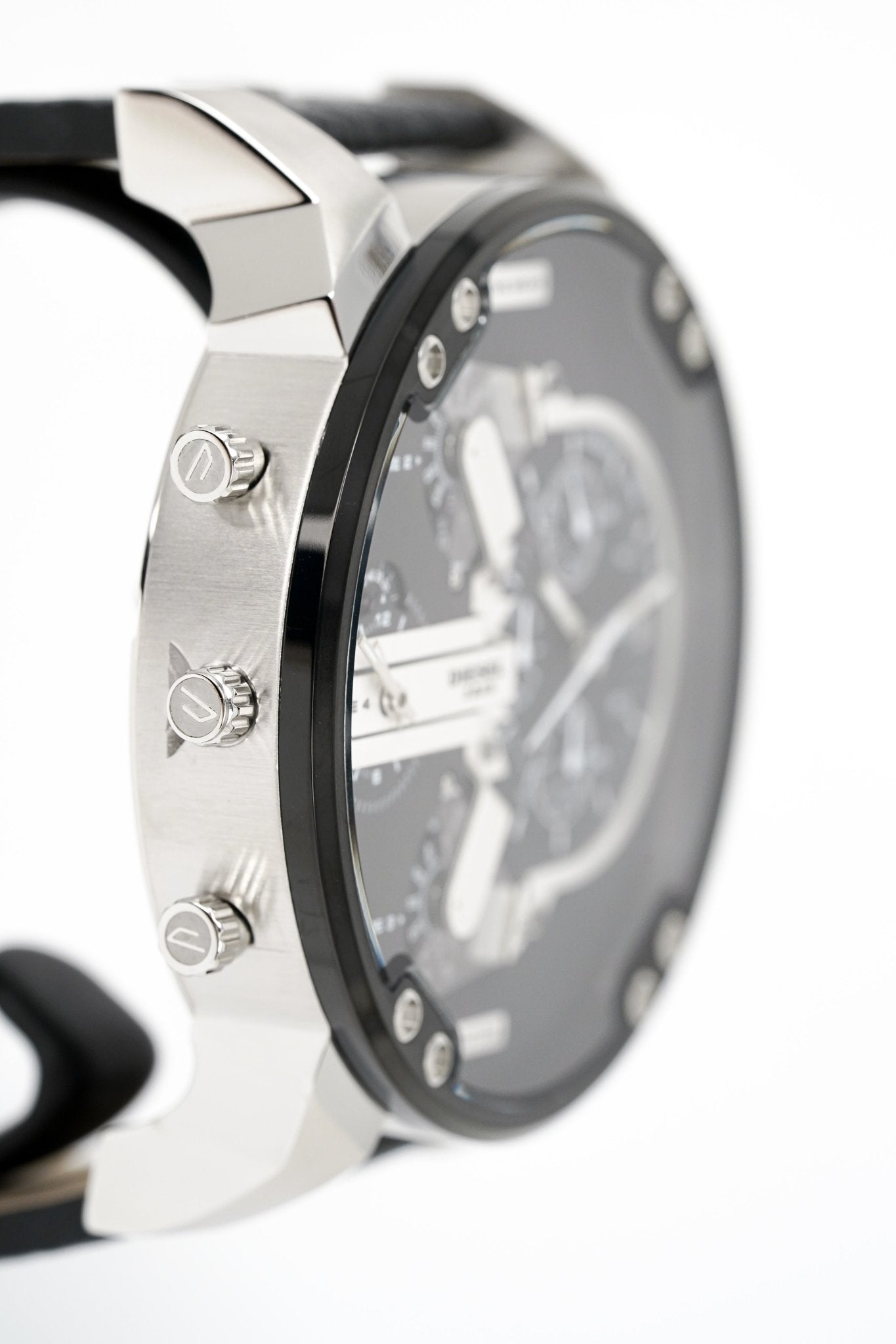 Diesel Men's Chronograph Watch Mr Daddy 2.0 Black