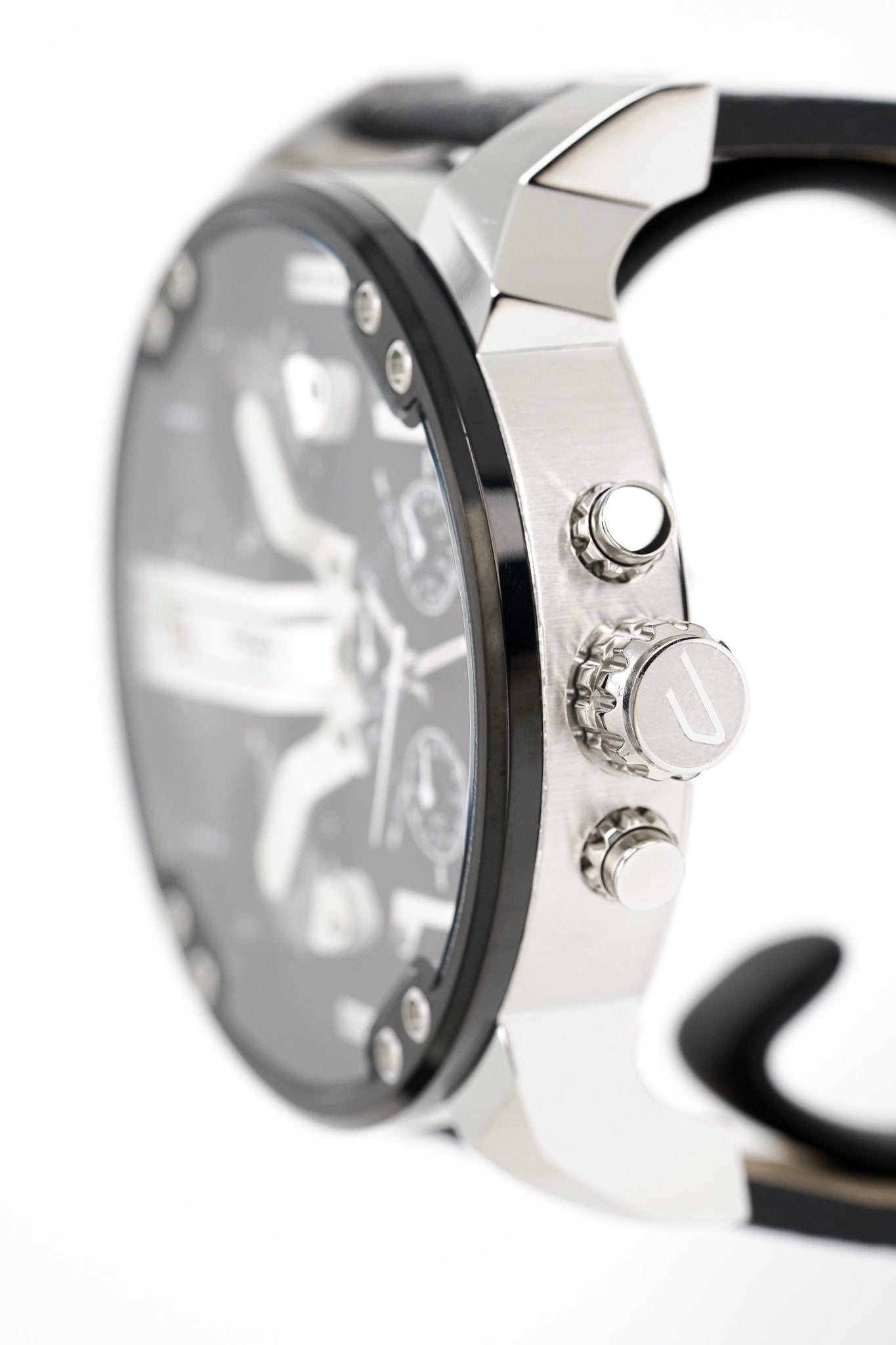 Diesel Men's Chronograph Watch Mr Daddy 2.0 Black