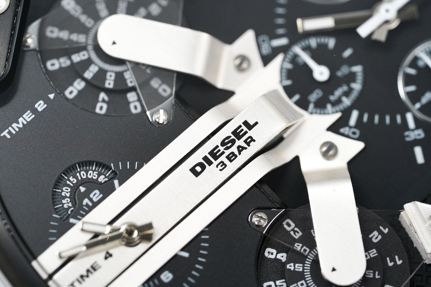 Diesel Men's Chronograph Watch Mr Daddy 2.0 Black