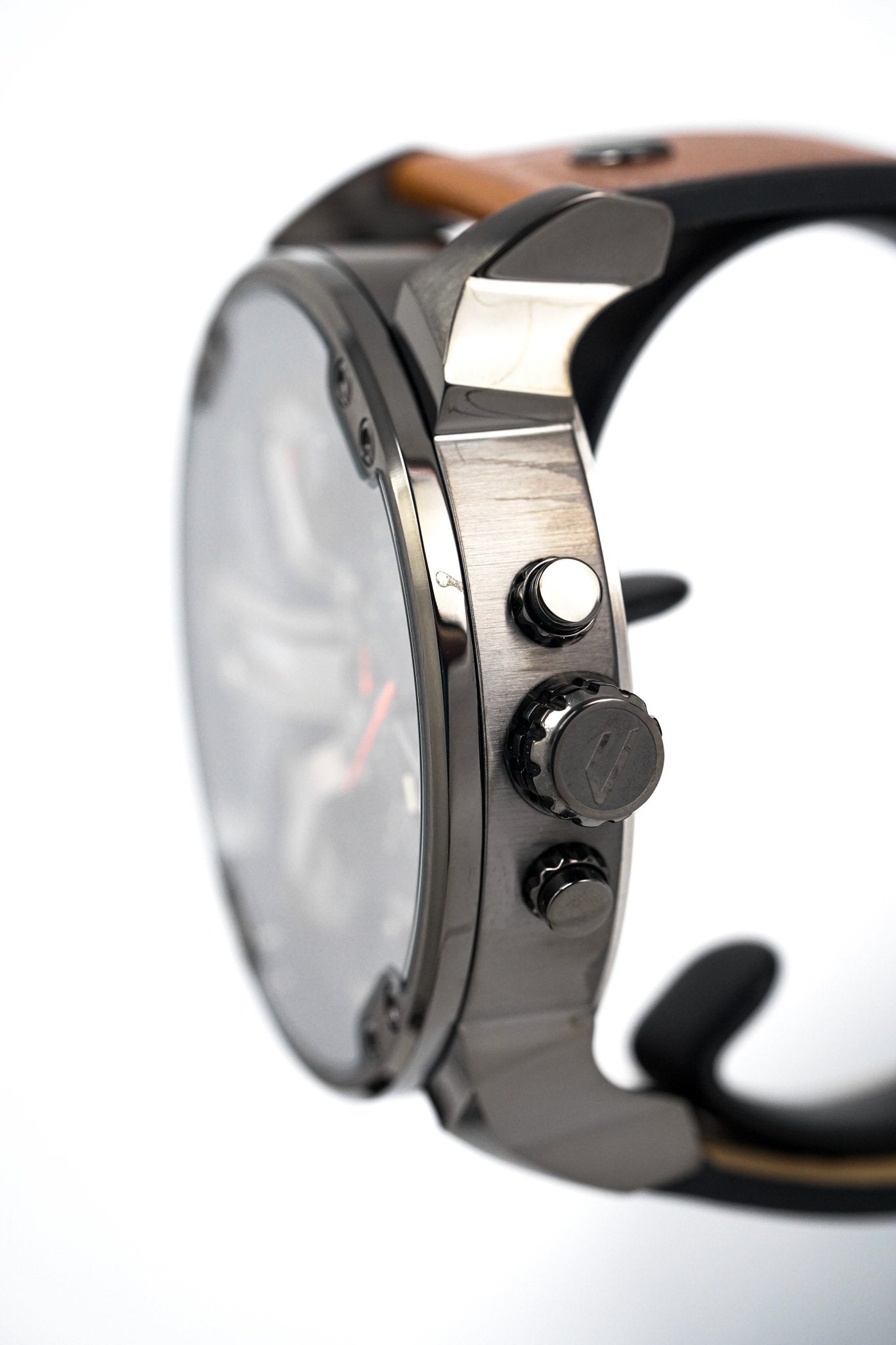 Diesel Men's Chronograph Watch Mr Daddy 2.0 Gun Metal DZ7332