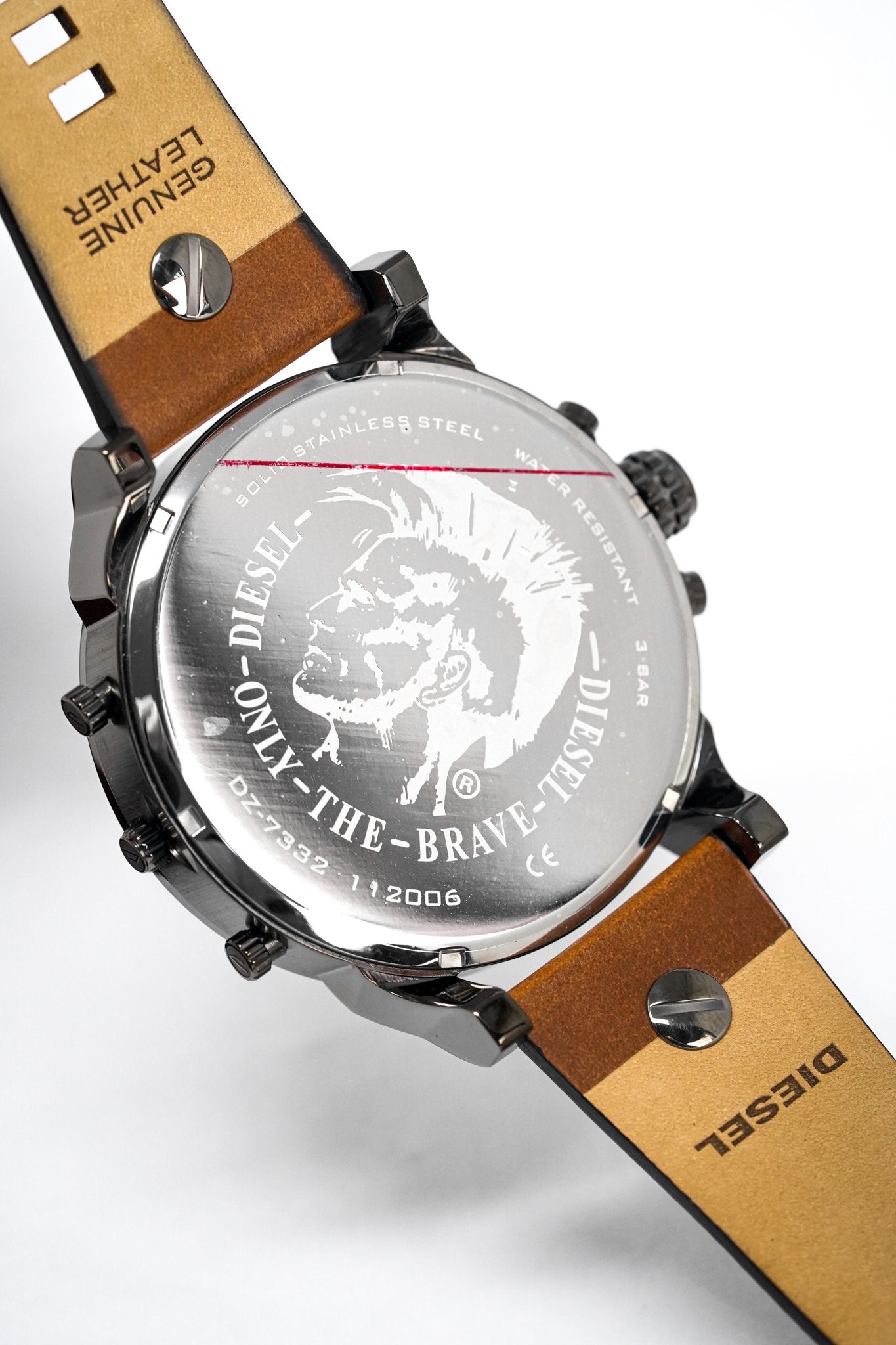 Diesel Men's Chronograph Watch Mr Daddy 2.0 Gun Metal DZ7332