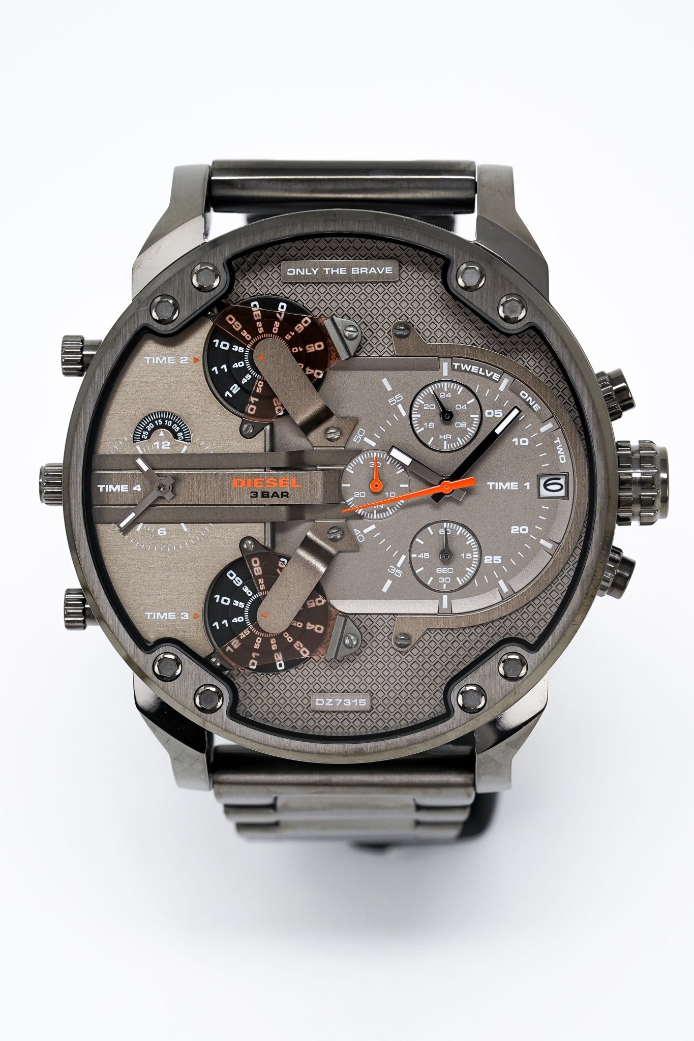 Diesel Men's Chronograph Watch Mr Daddy 2.0 Gun Metal DZ7315