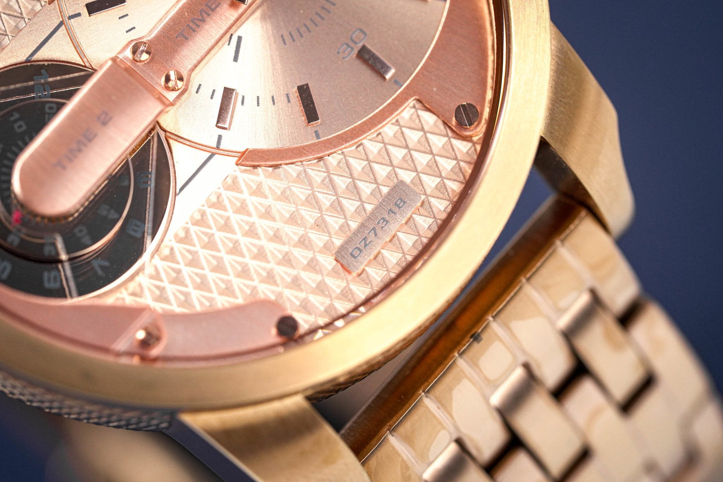 Diesel Men's Watch Mini Daddy Rose Gold