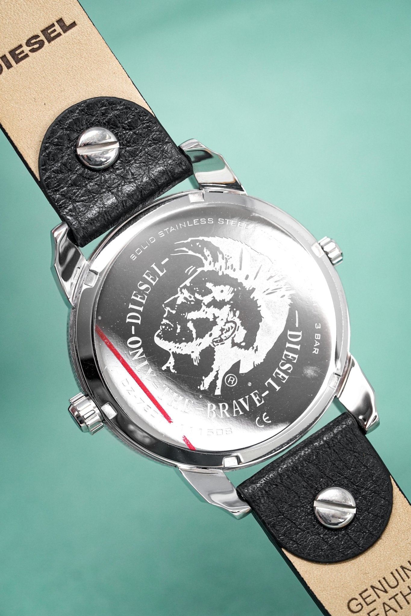 Diesel Men's Watch Mini Daddy Silver Black