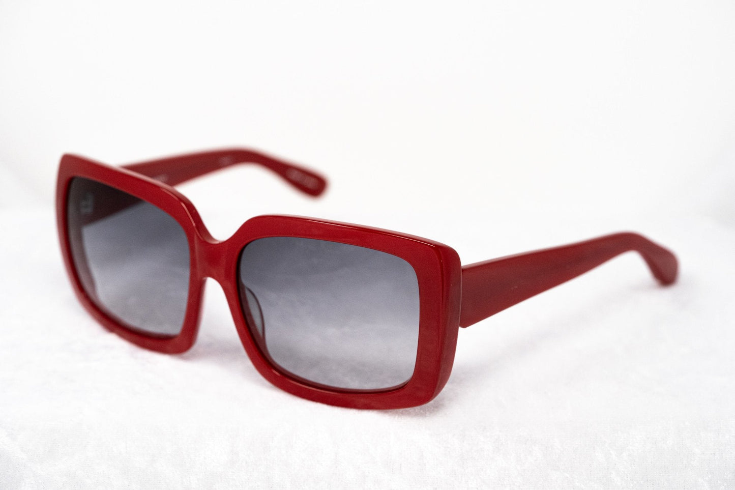 Eley Kishimoto Sunglasses Oversized Rectangular Red and Grey