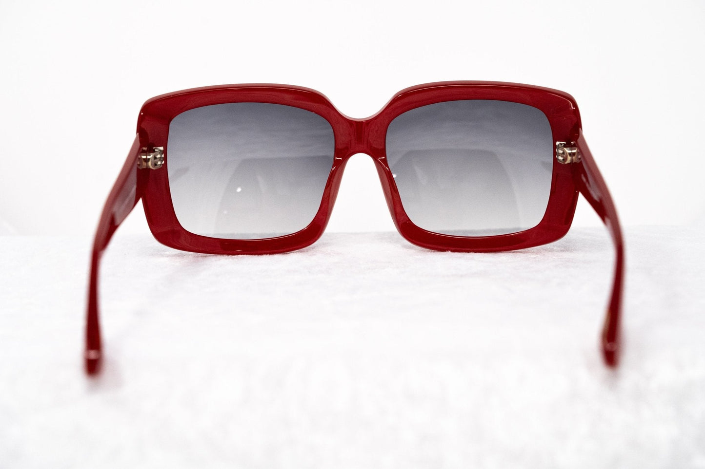Eley Kishimoto Sunglasses Oversized Rectangular Red and Grey