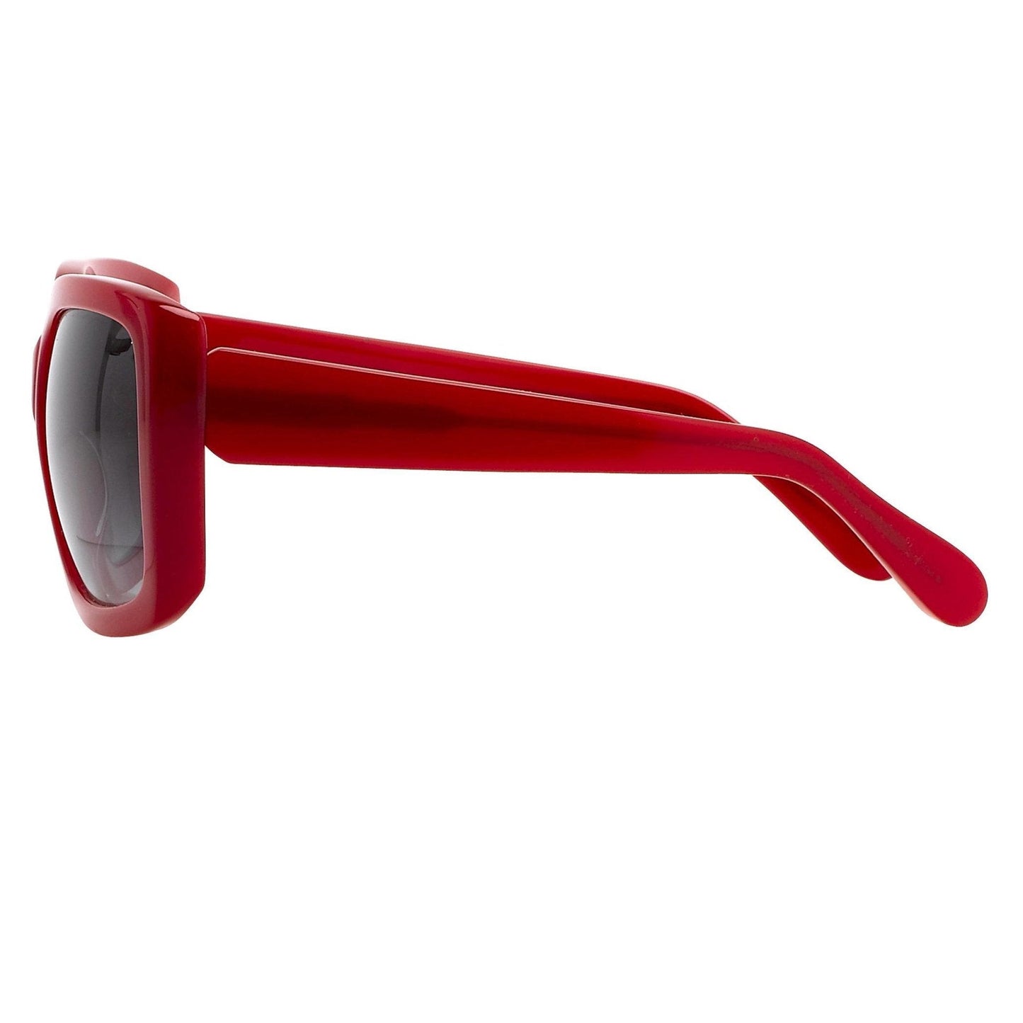 Eley Kishimoto Sunglasses Oversized Rectangular Red and Grey