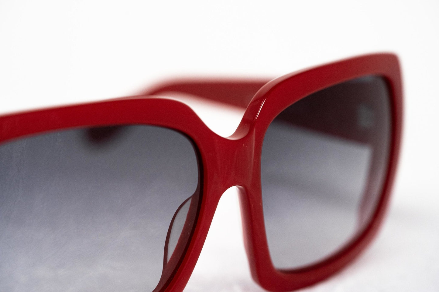 Eley Kishimoto Sunglasses Oversized Rectangular Red and Grey
