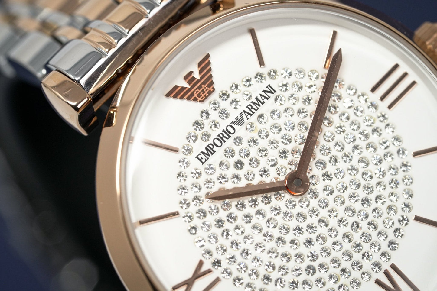 Emporio Armani Ladies Watch T-Bar Gianni Two-Tone AR1926