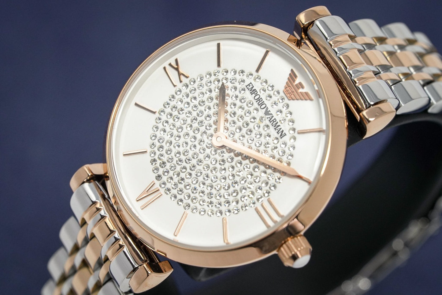 Emporio Armani Ladies Watch T-Bar Gianni Two-Tone AR1926