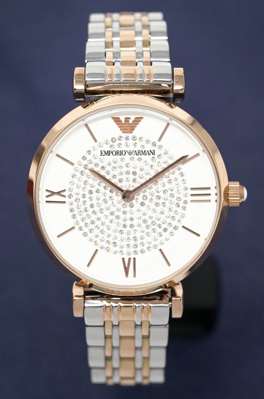 Emporio Armani Ladies Watch T-Bar Gianni Two-Tone AR1926