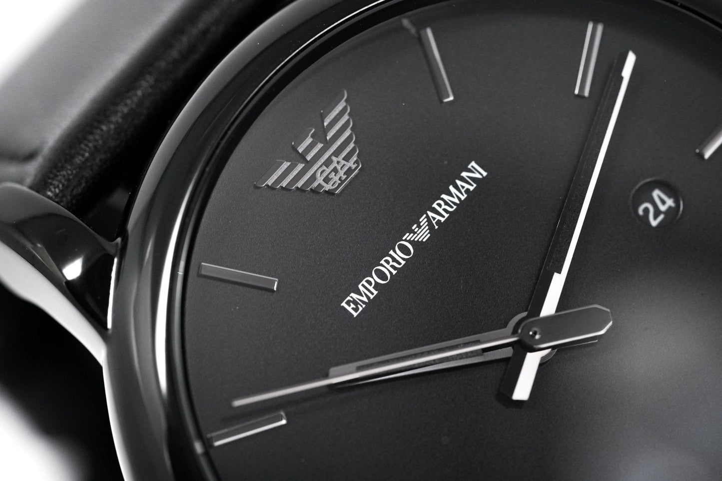 Emporio Armani Men's Classic Watch Black PVD AR1732