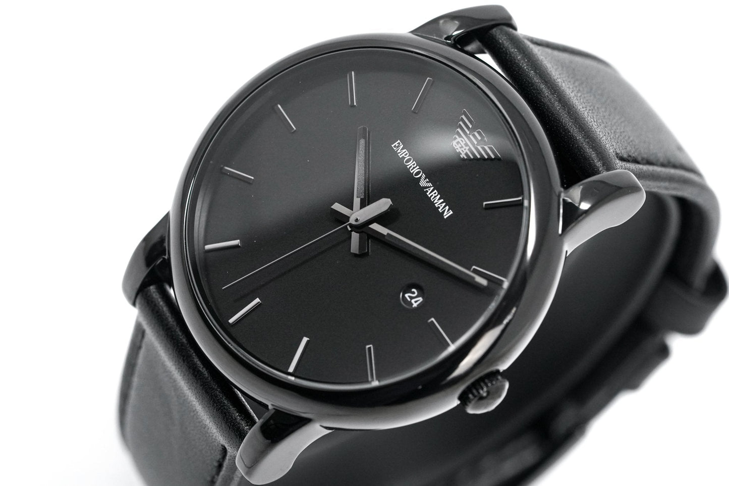 Emporio Armani Men's Classic Watch Black PVD AR1732