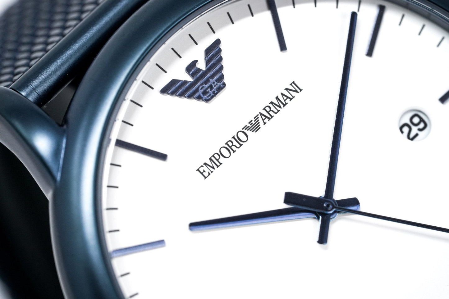 Emporio Armani Men's Luigi Watch Blue PVD AR11025