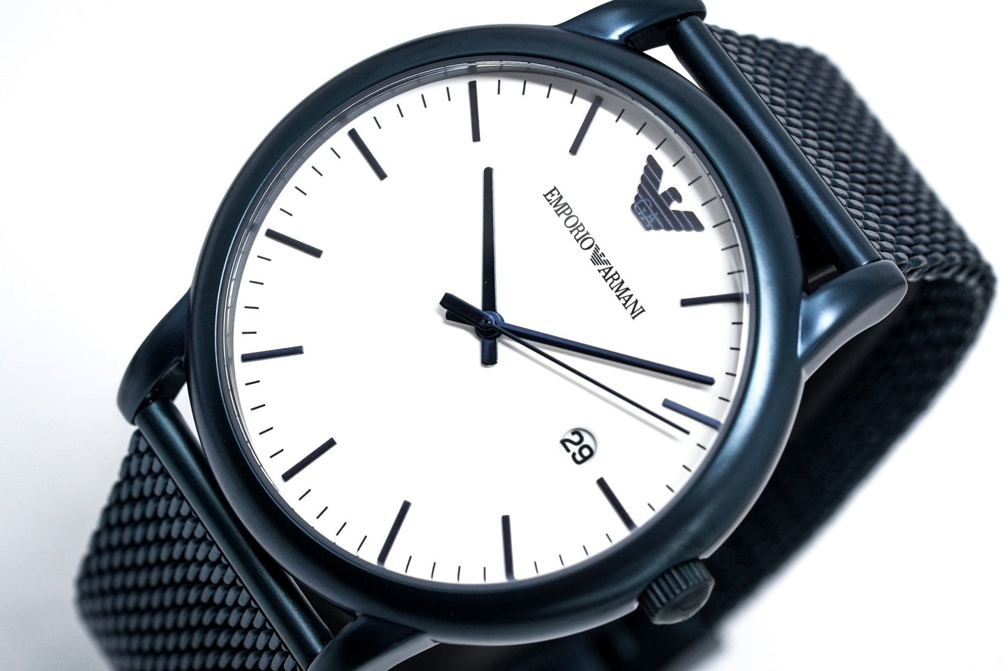 Emporio Armani Men's Luigi Watch Blue PVD AR11025