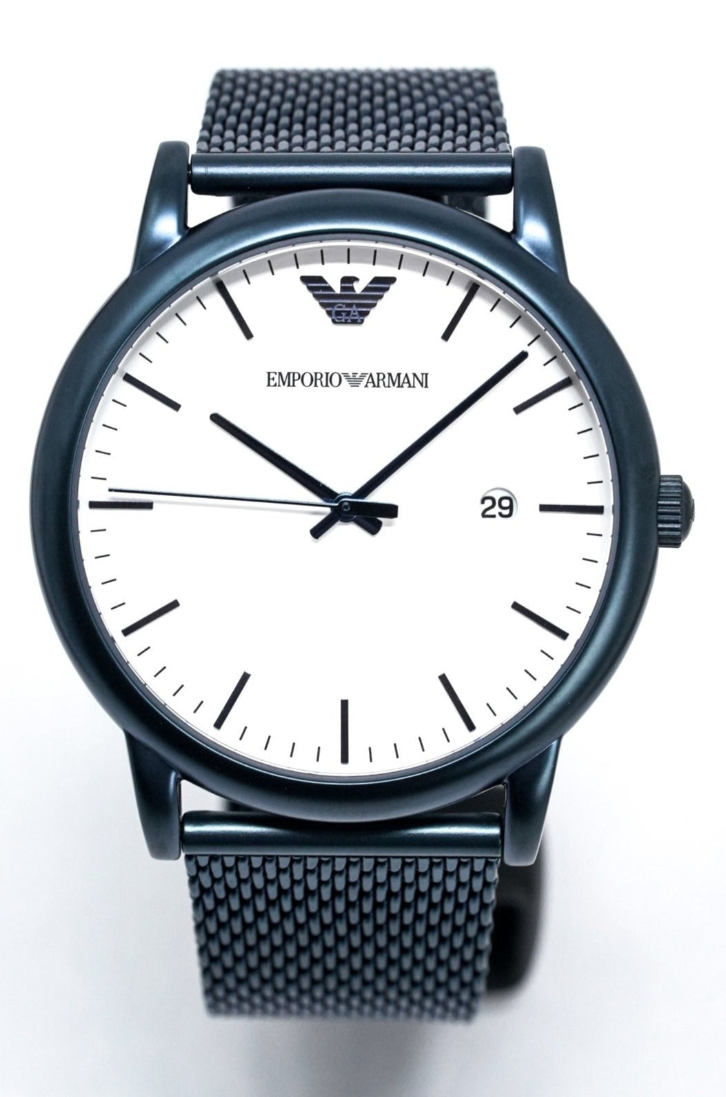 Emporio Armani Men's Luigi Watch Blue PVD AR11025