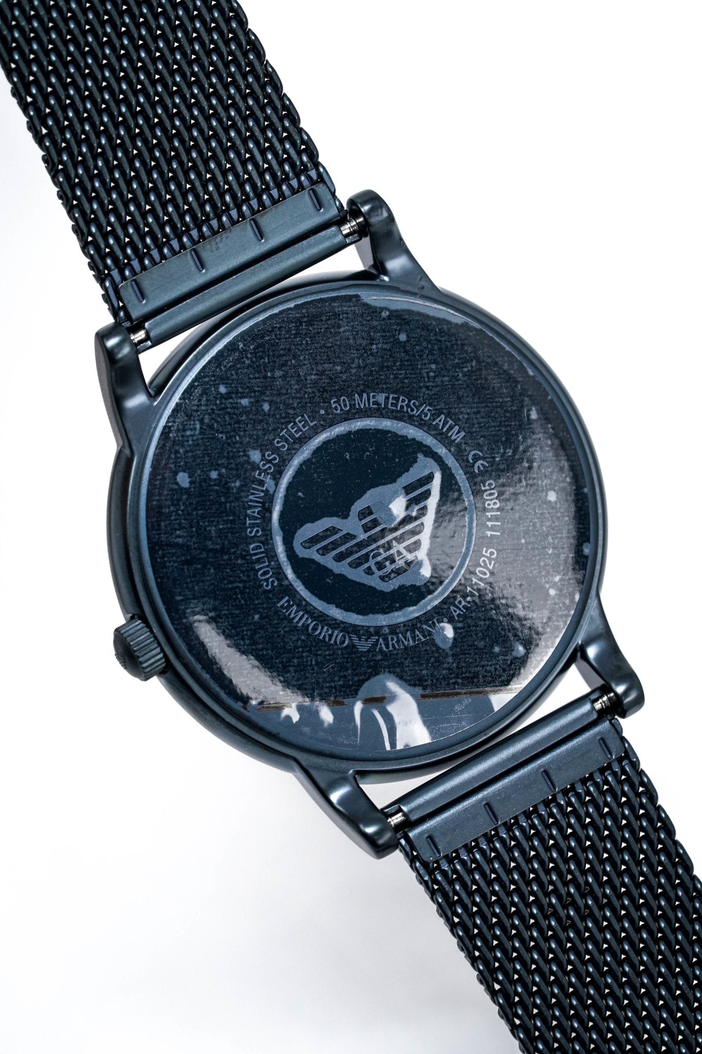 Emporio Armani Men's Luigi Watch Blue PVD AR11025