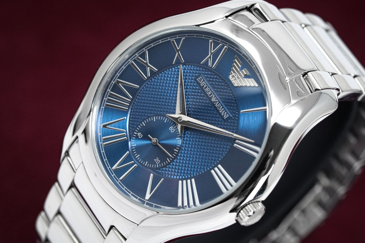 Emporio Armani Men's Watch Valente Blue AR11085
