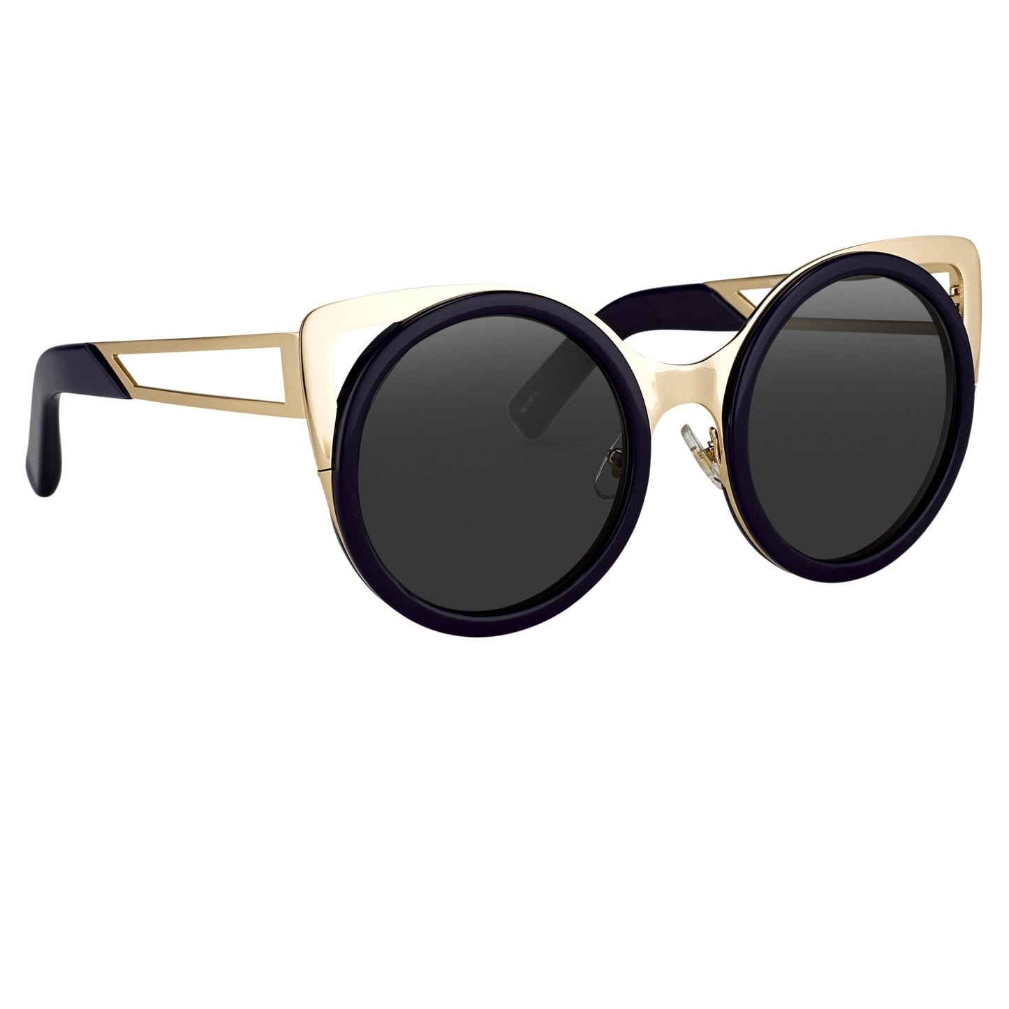 Erdem Ladies Sunglasses Cat Eye Navy and Grey EDM4C5SUN