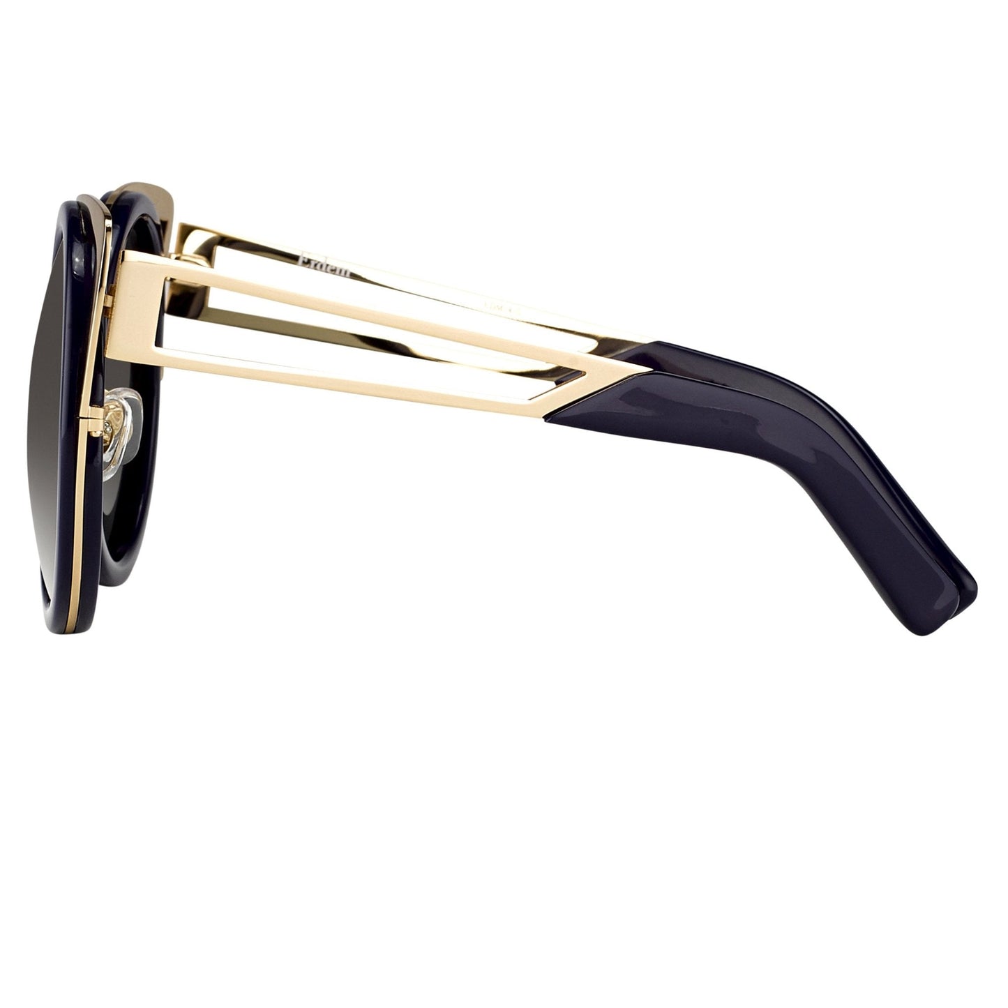 Erdem Ladies Sunglasses Cat Eye Navy and Grey EDM4C5SUN