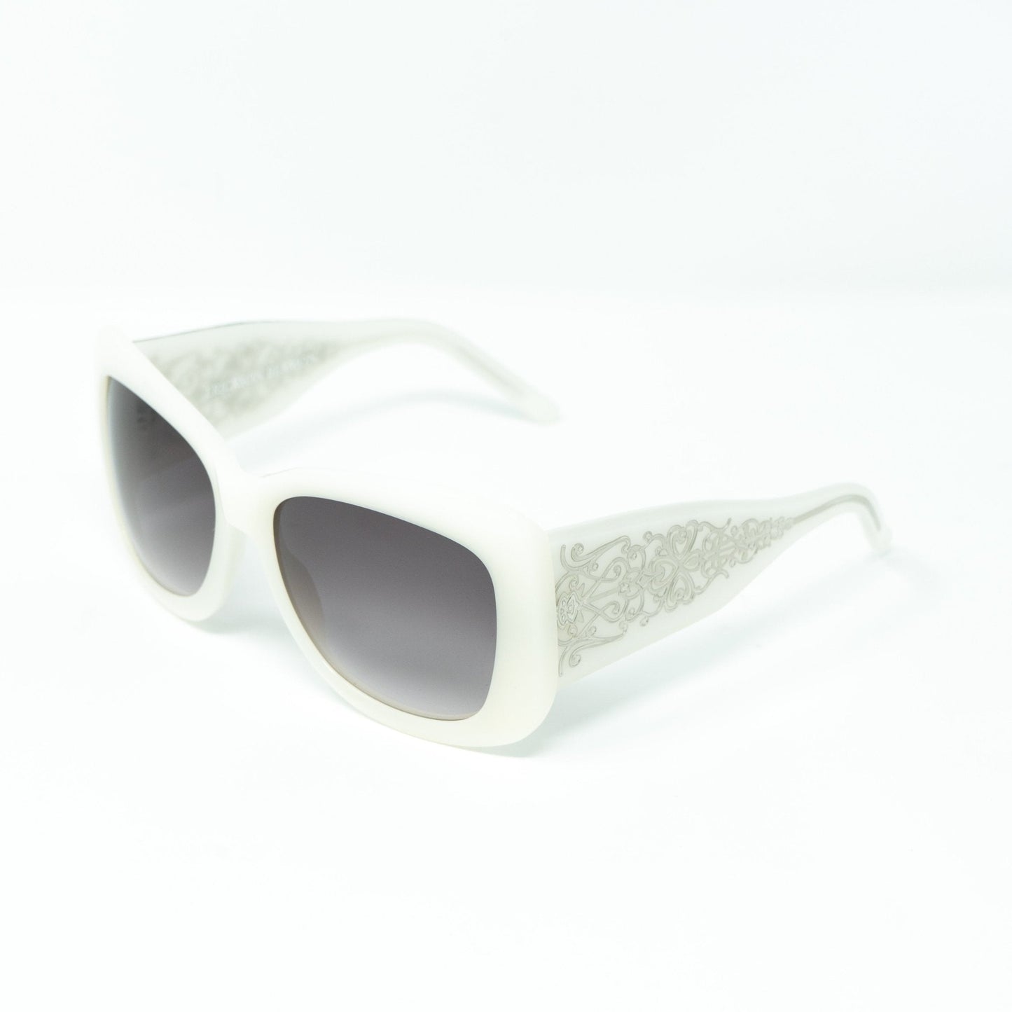 Erickson Beamon Sunglasses Oversized Silver and Grey