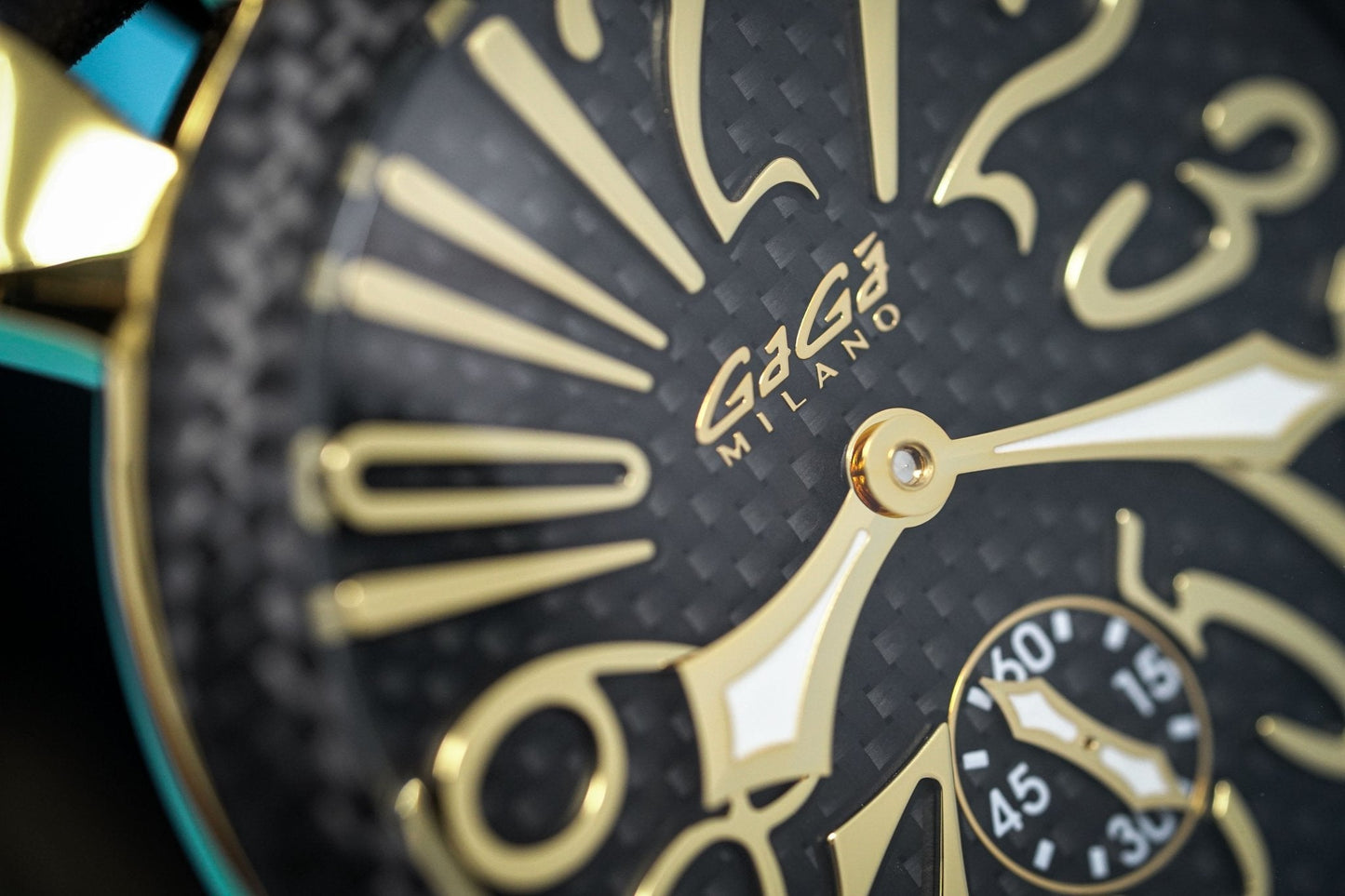 Gagà Milano Watch Manuale 48mm Special Edition Carbon