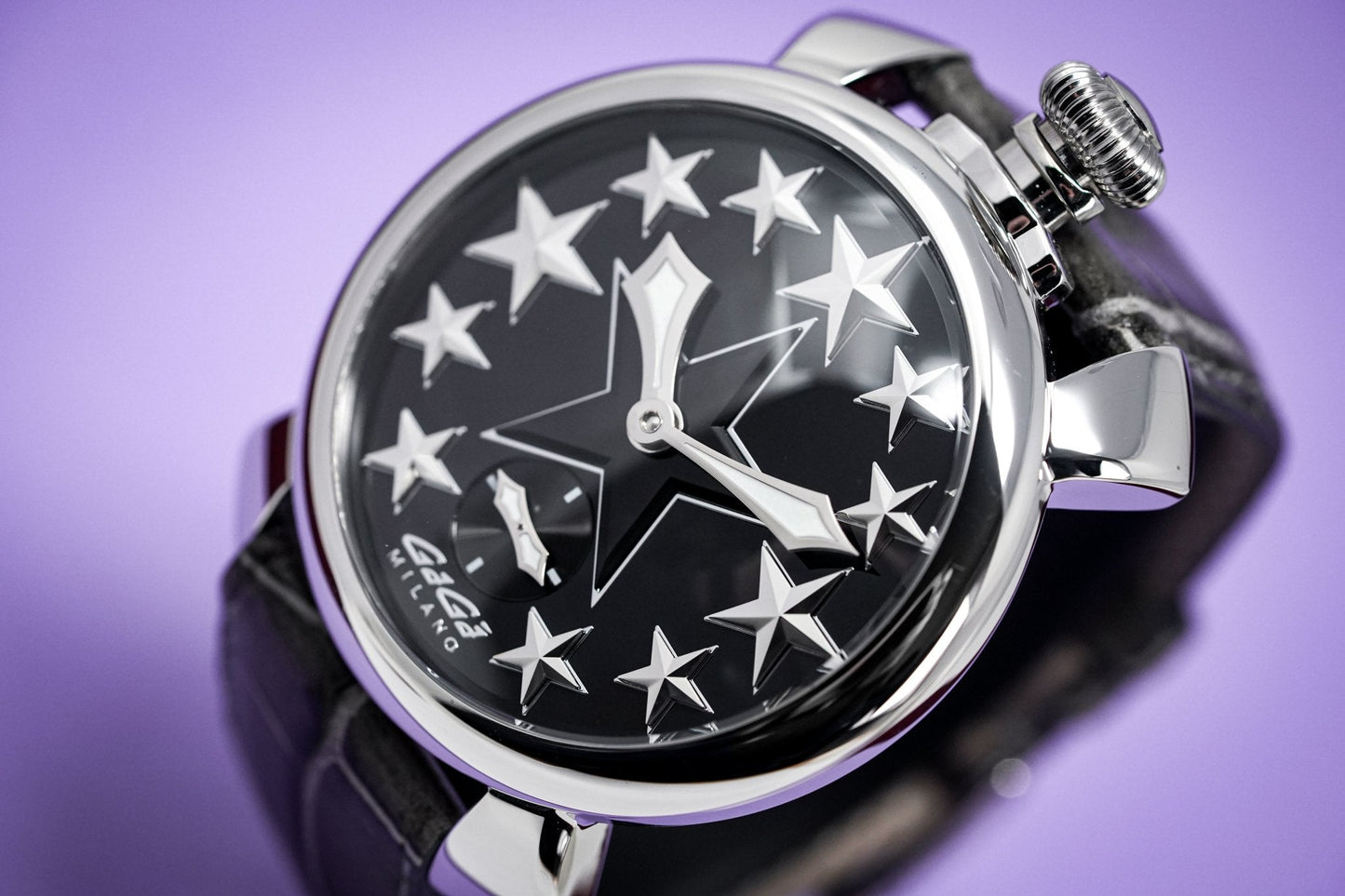 GaGà Milano Watch Manuale 48MM Stars Grey 5010.ST01