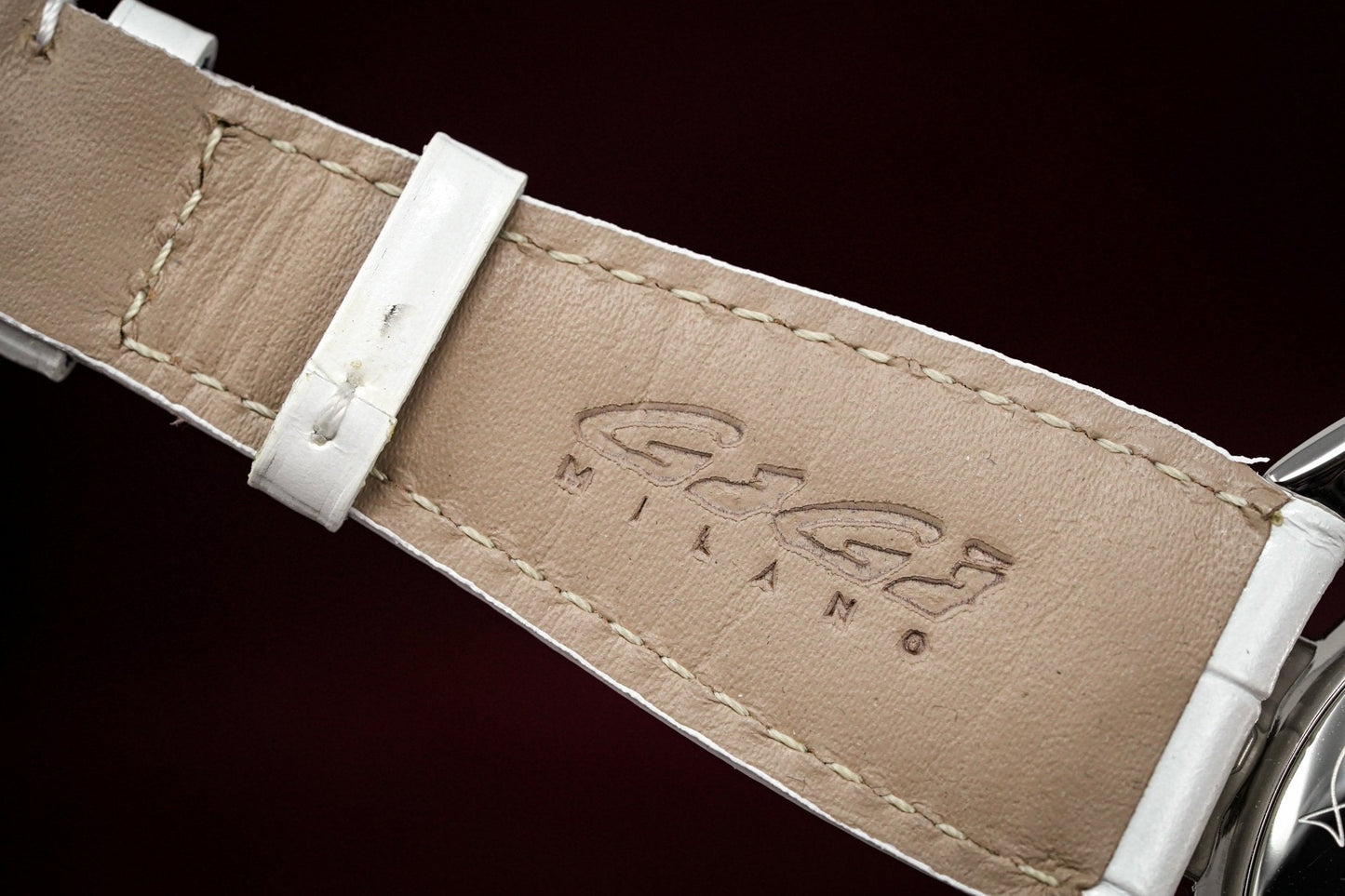 GaGà Milano Watch Hand Winding Manuale 48MM White Rose Gold 5010.06S