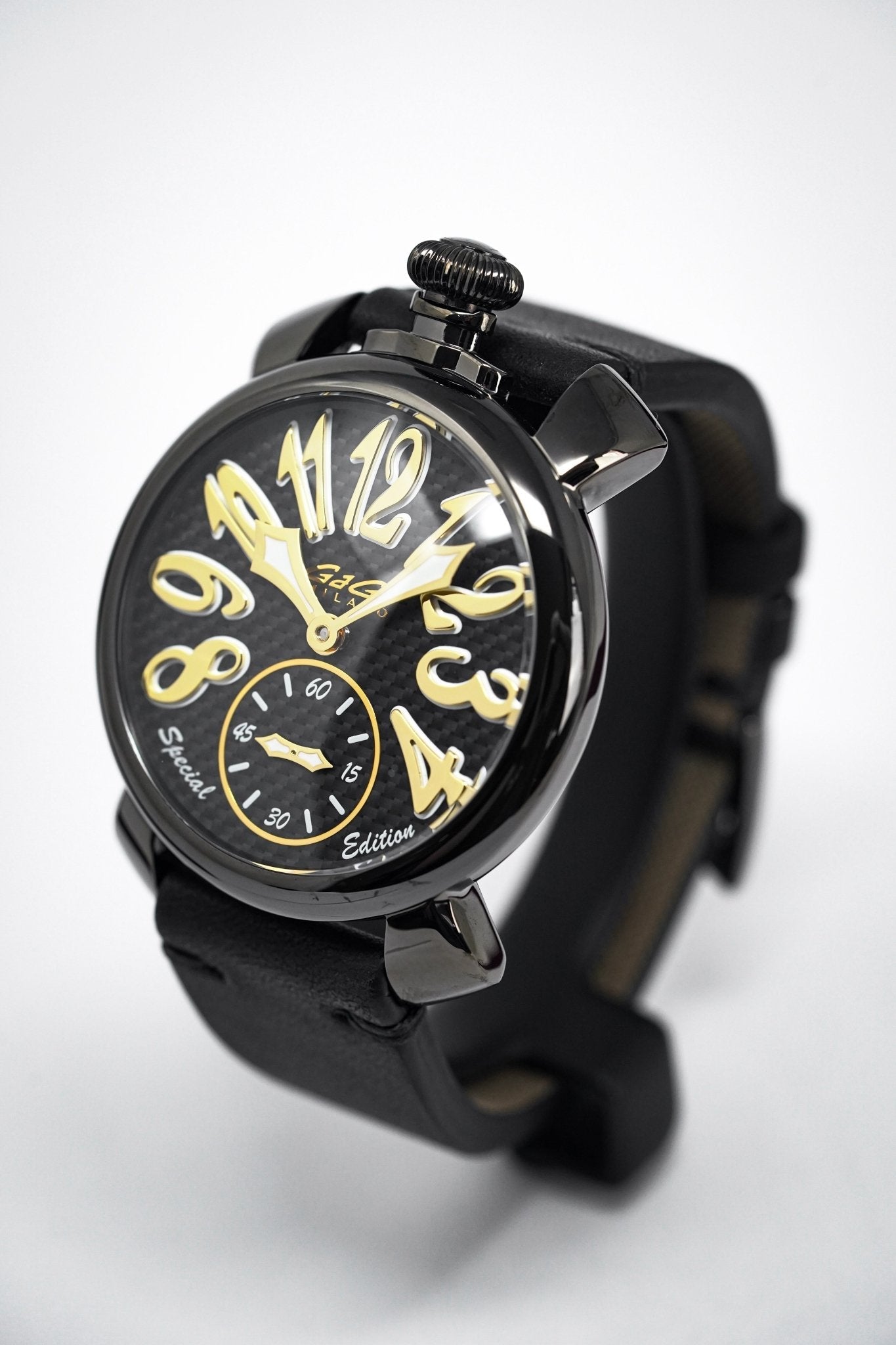 Gagà Milano Watch Manuale Special Edition 48mm Black