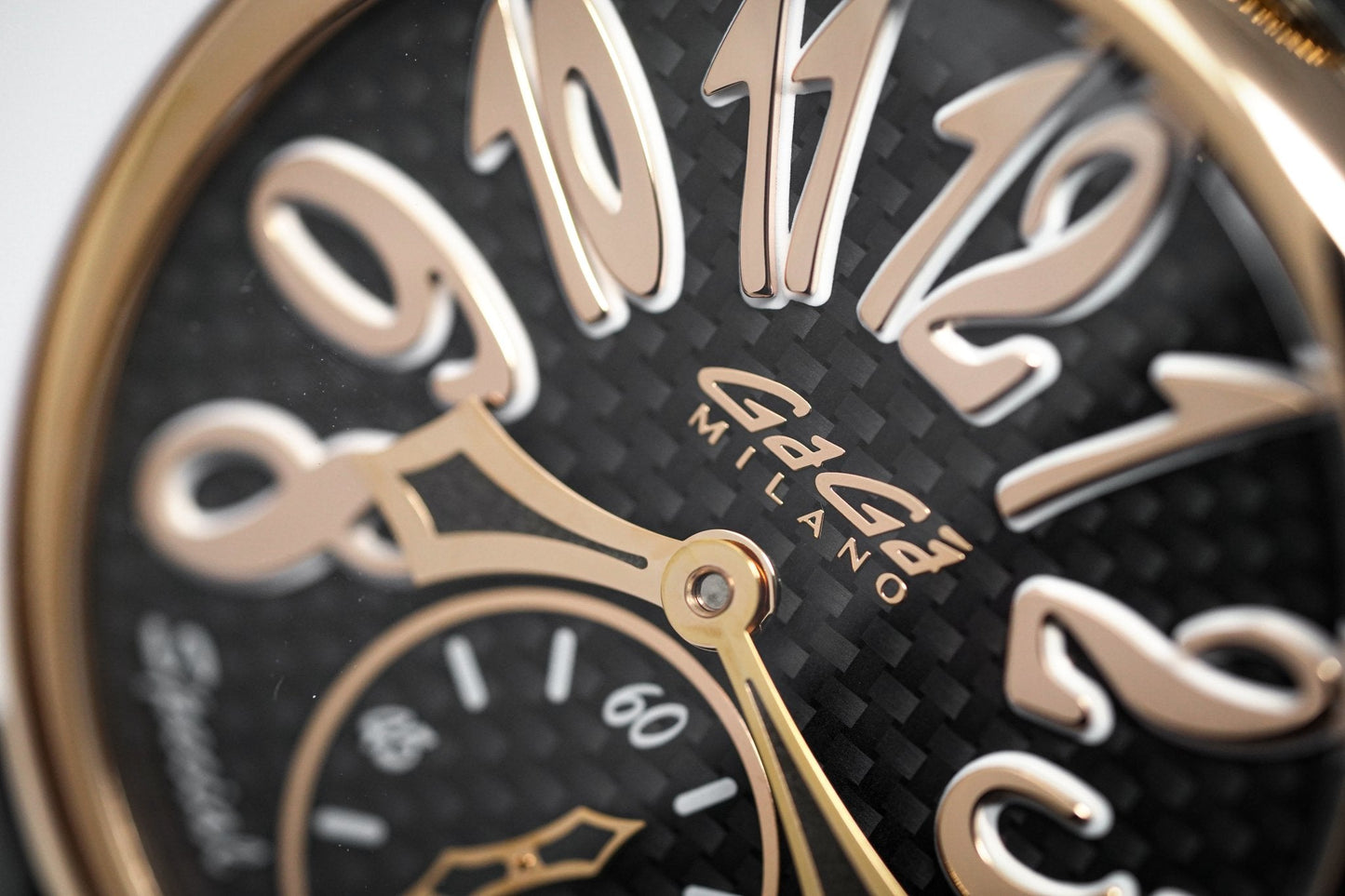 GaGà Milano Watch Manuale 48MM Special Edition Black PVD