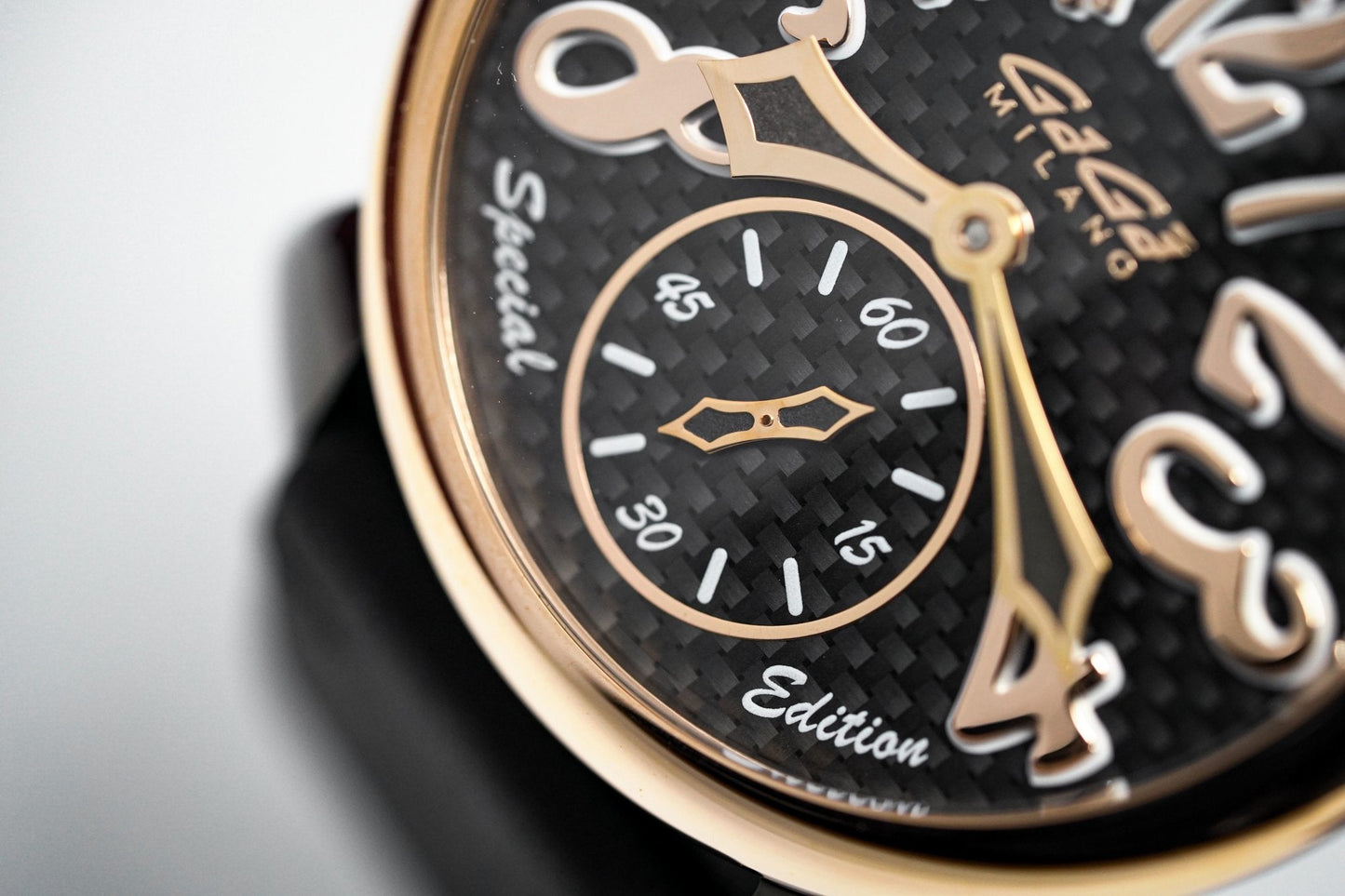 GaGà Milano Watch Manuale 48MM Special Edition Black PVD