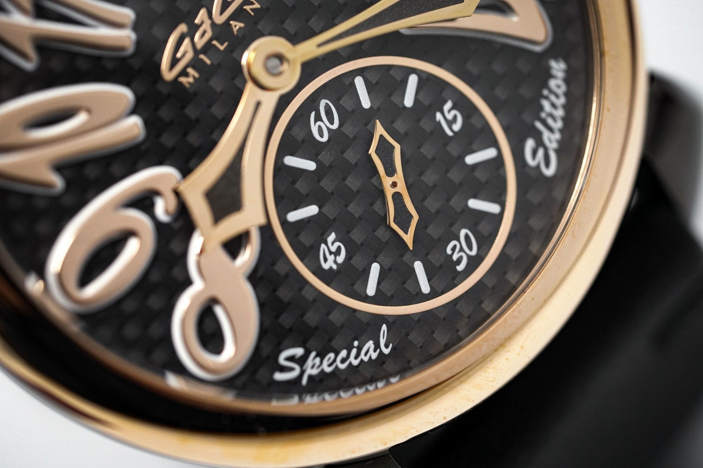 GaGà Milano Watch Manuale 48MM Special Edition Black PVD