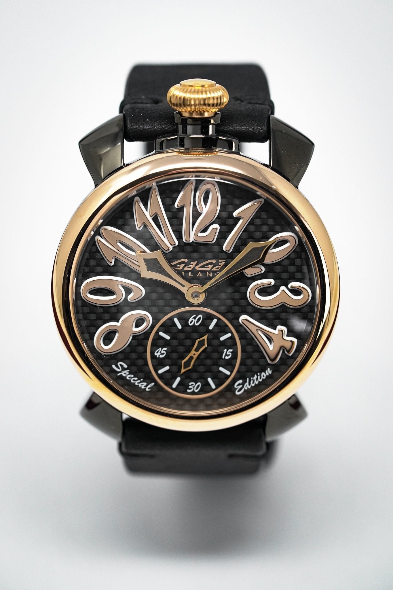 GaGà Milano Watch Manuale 48MM Special Edition Black PVD