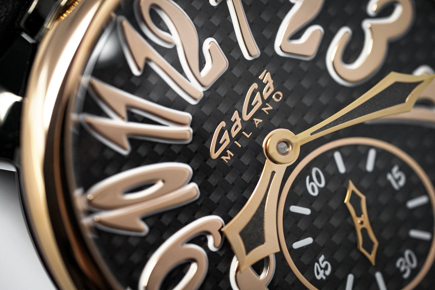 GaGà Milano Watch Manuale 48MM Special Edition Black PVD