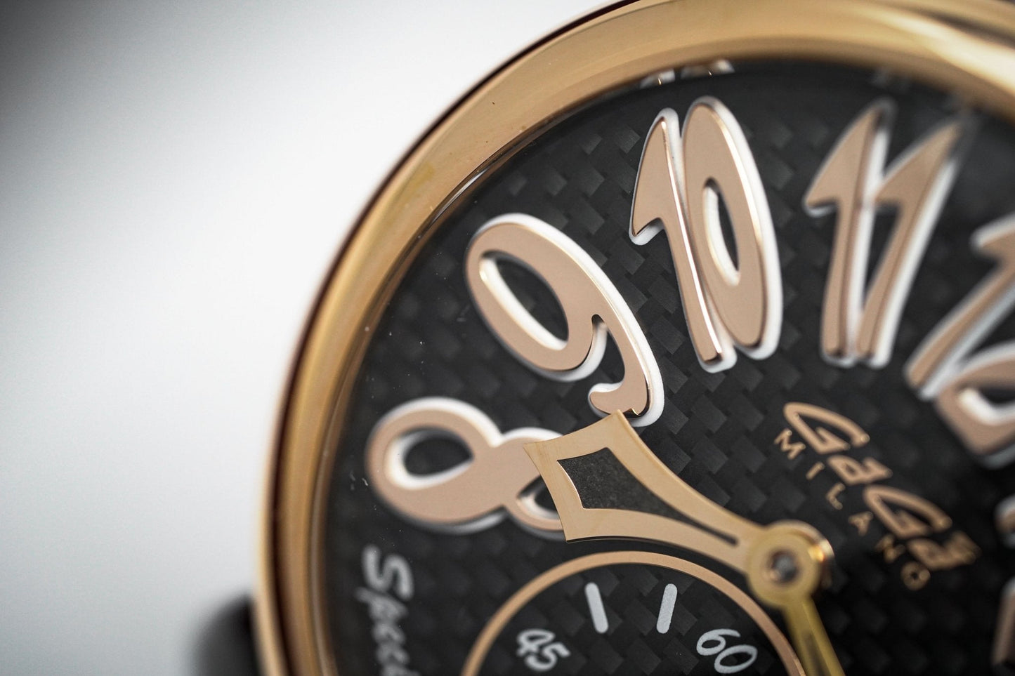 GaGà Milano Watch Manuale 48MM Special Edition Black PVD