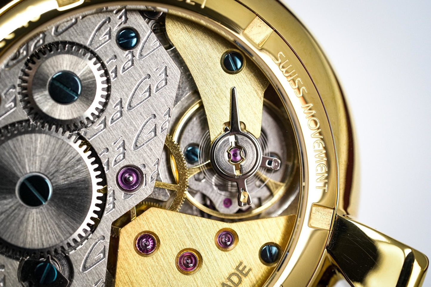 GaGà Milano Watch Manuale 48MM Special Edition Yellow Gold