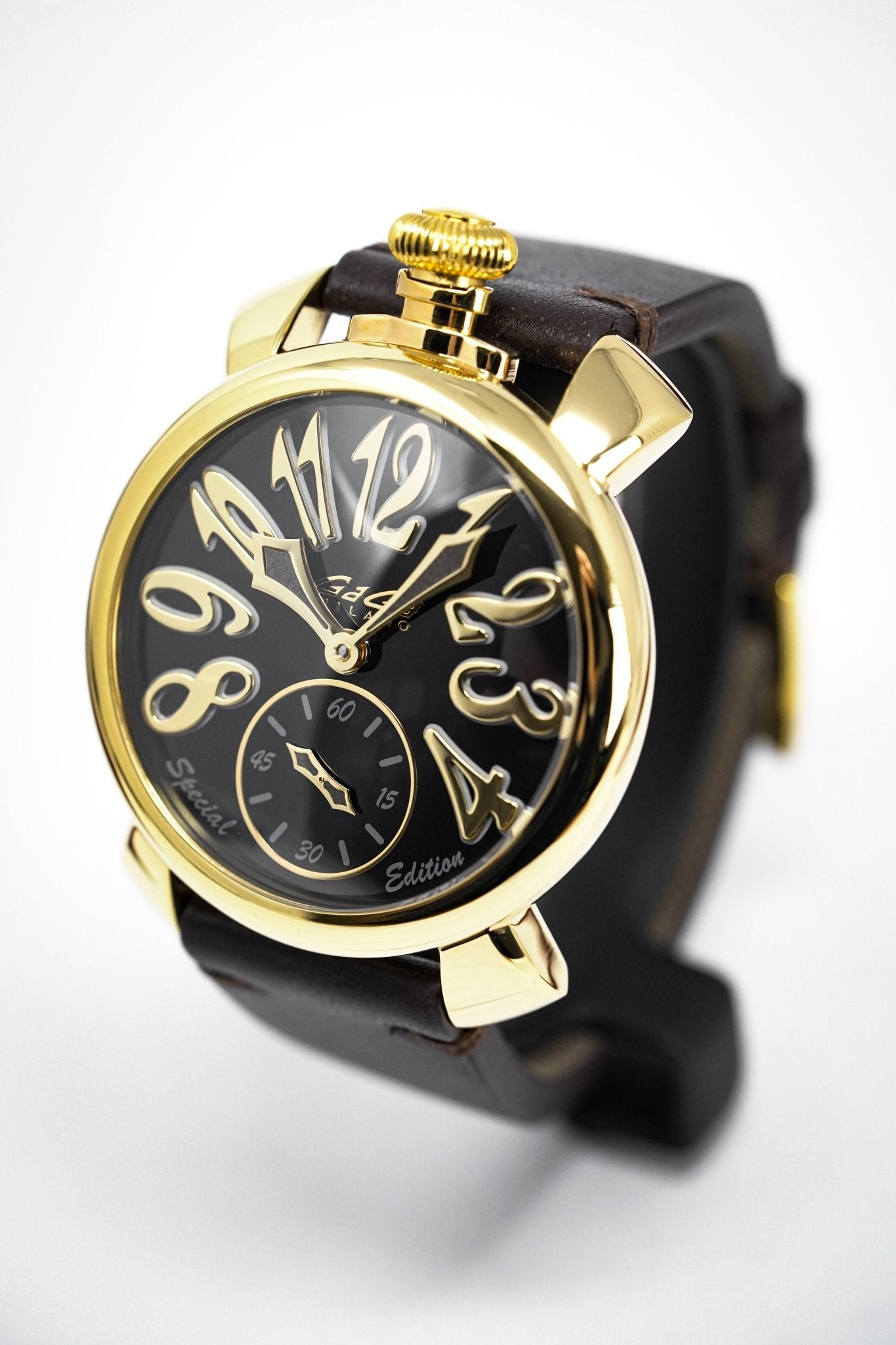 GaGà Milano Watch Manuale 48MM Special Edition Yellow Gold