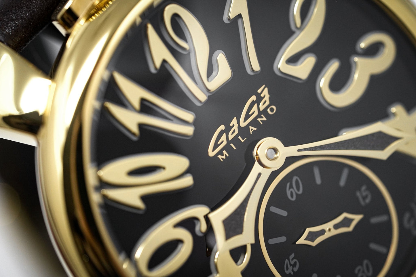 GaGà Milano Watch Manuale 48MM Special Edition Yellow Gold