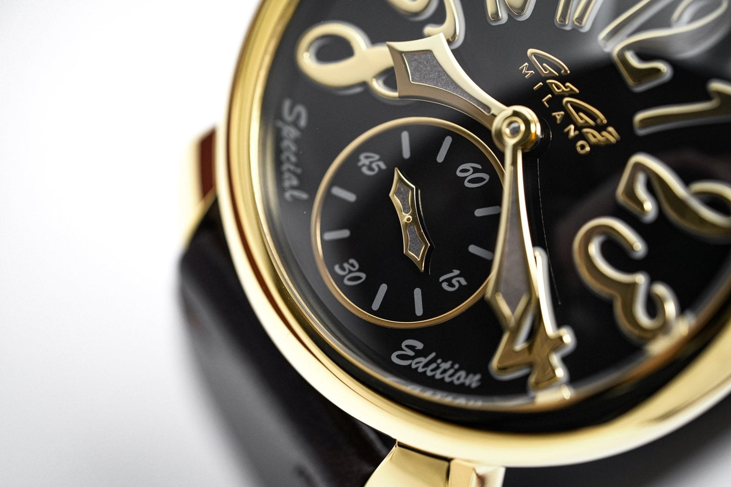 GaGà Milano Watch Manuale 48MM Special Edition Yellow Gold