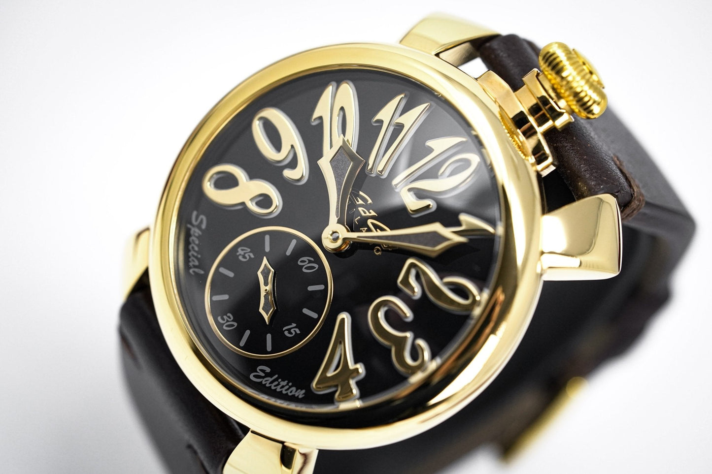 GaGà Milano Watch Manuale 48MM Special Edition Yellow Gold