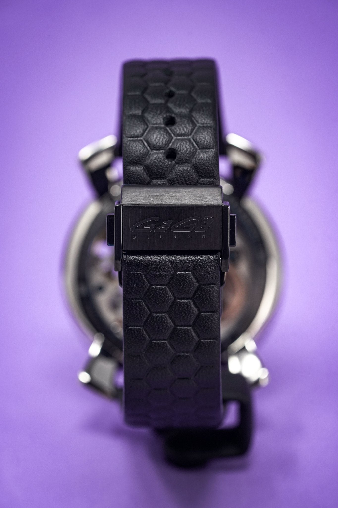 Gaga Milano Watch Neymar Jr. Skeleton Steel Carbon Limited Edition