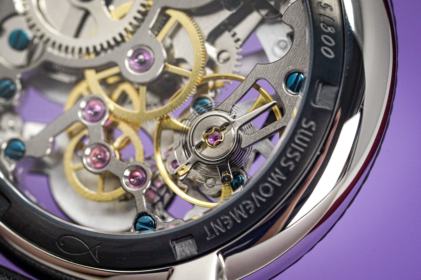 Gaga Milano Watch Neymar Jr. Skeleton Steel Carbon Limited Edition